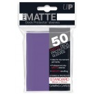 Ultra Pro Standard Card Sleeves Pro-Matte Purple Standard (50ct) Standard Size Card Sleeves